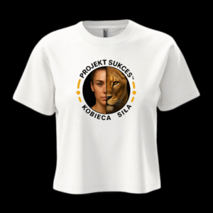 Koszulka Damska "Kobieca Siła" Oversize